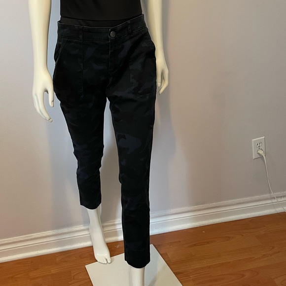 Calvin Klein - Blue Camo - Ankle Length Dress Pants. - Picture 2 of 5